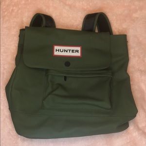 Hunter Green Waterproof Backpack